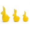 Figurka ceramiczna żółta 7X6X12 – idealna na Wielkanoc