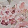 Obraz ręcznie malowany kwiatowy ciemnoróżowy 80 X 80 cm – romantyczny akcent wnętrza