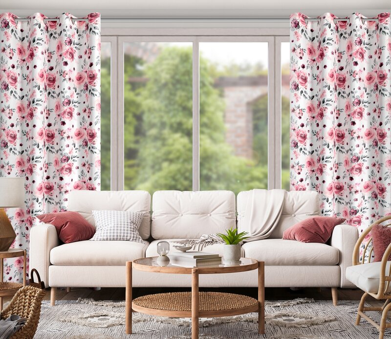 Zasłona gotowa Cecily biała 140 x 250 cm – wprowadza lekkość