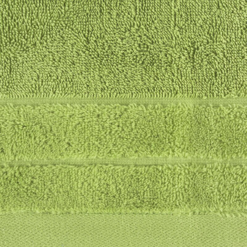 Ręcznik welurowy Damla oliwkowy 50 x 90 cm – miękki i chłonny