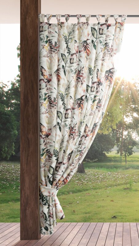 Zasłona gotowa Garden2 biała 155 x 240 cm – ochrona przed słońcem