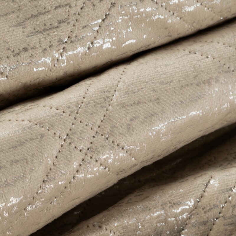 Narzuta Velvet beżowa 200 x 220 cm – dodaje przytulności