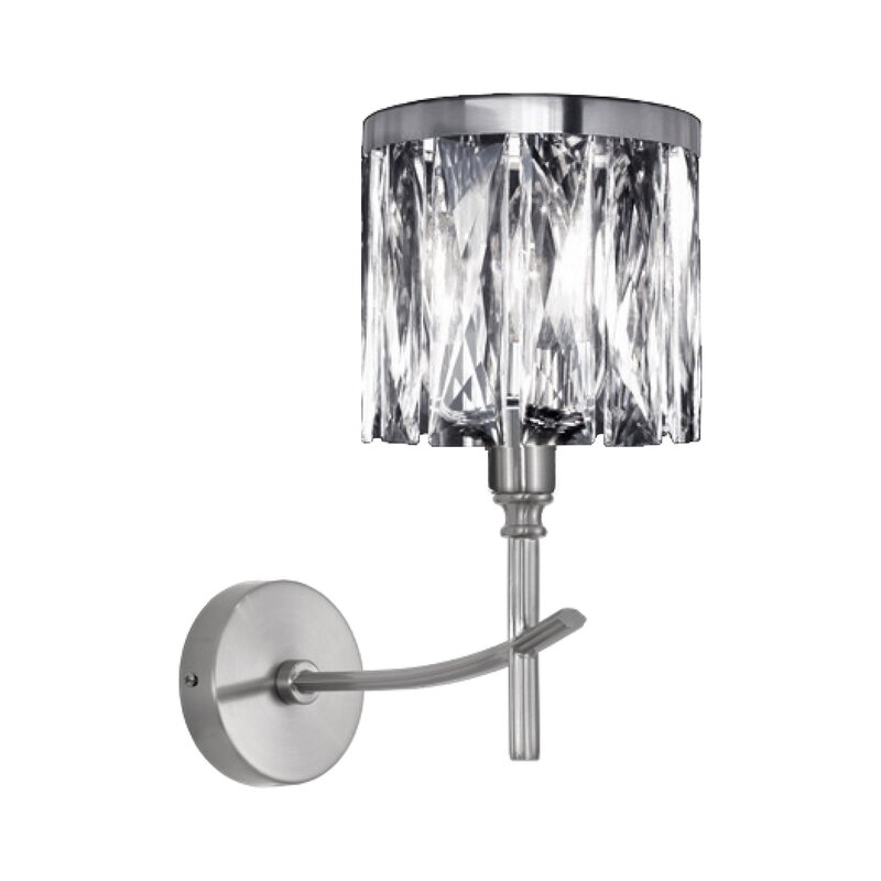 Lampa Krystal transparentna 25 x 13 x 30 cm – subtelny blask