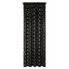 Zasłona gotowa Mili czarna 140 x 270 cm – zapewnia prywatność