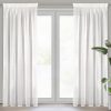 Firana gotowa biała 140 x 250 cm – gotowa do zawieszenia
