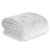 Koc flanelowy Caro srebrny 170 x 210 cm – ciepło na wieczór