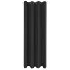 ZASŁONA GOTOWA ADARI 140 X 250 CM CZARNY