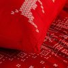 KOMPLET POŚCIELI ŚWIATECZNEJ NOEL01 160 X 200 CM CZERWONY