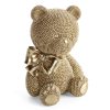 Figurka ceramiczna ELDO szampańska 13 X 11 X 17 cm – subtelny blask do wnętrz