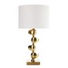 Lampa stołowa Gina biała O 33 x 60 cm – stworzy nastrój