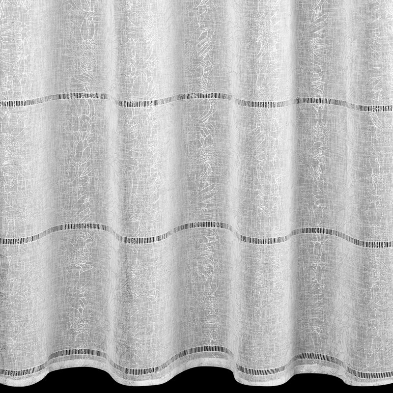Firana gotowa Katy biała 140 x 250 cm – rozświetla wnętrze
