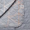 NARZUTA D91 GEO 02 170 X 210 CM STALOWY