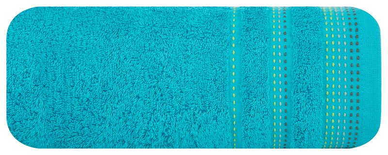 Ręcznik Pola turkusowy 70 x 140 cm – miękki i chłonny
