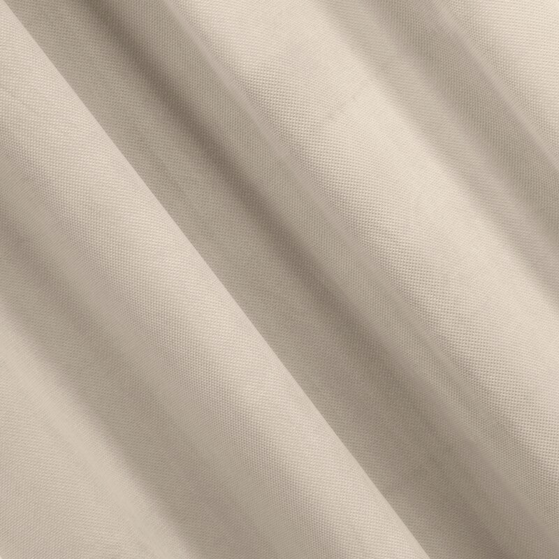 Zasłona welwetowa gotowa MILO beżowa 140 X 250 cm – miękka w dotyku