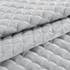 Narzuta velvet Ariel srebrna 220 x 240 cm – wprowadzi porządek