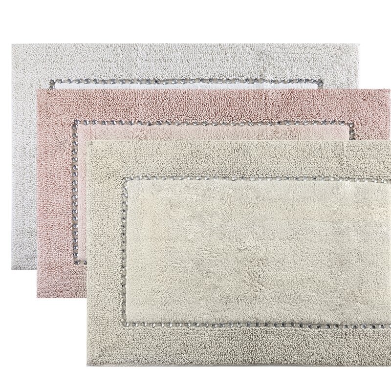 Dywanik łazienkowy Chic biały 60 x 90 cm – miękki i puszysty