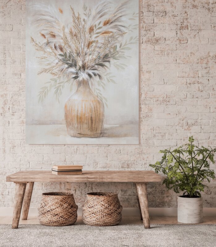 OBRAZ 497C 90 X 120 CM BEŻOWY