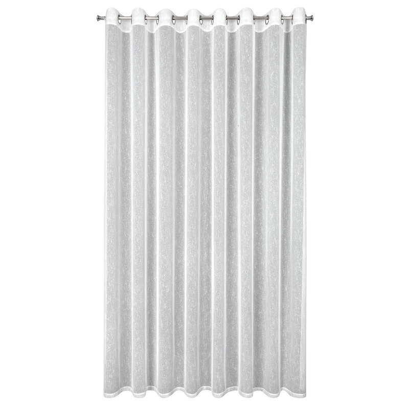 Firana gotowa Kelly biały 300 x 250 cm – rozprasza światło