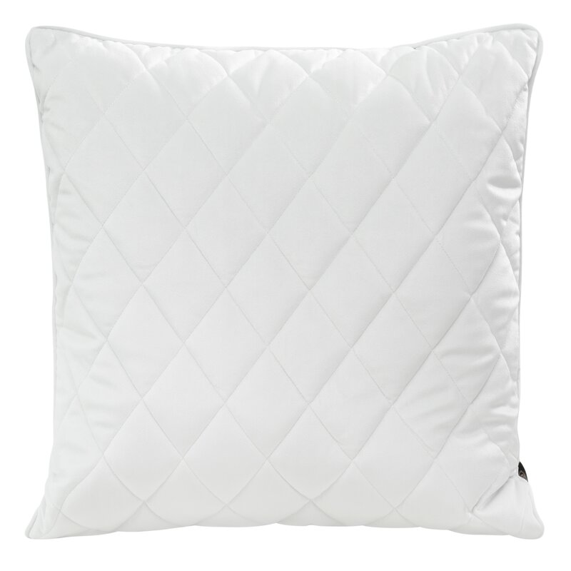Poszewka velvet 50x50 cm biała – dodaje przytulności