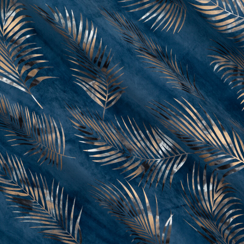 Zasłona gotowa Gloria granatowa 140 x 300 cm – zaciemnia pomieszczenie