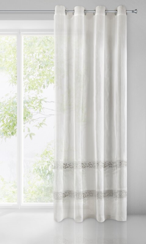 Firana gotowa Anne biała 140 x 270 cm – wniesie lekkość