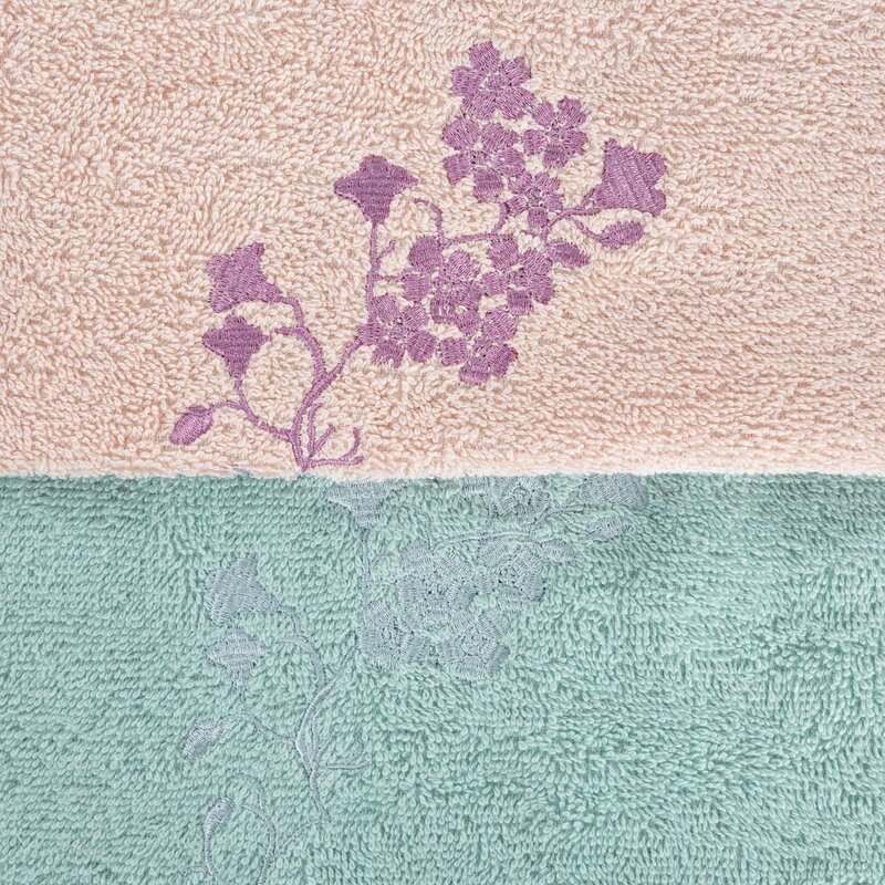 RĘCZNIK BLOSSOM 53 X 37 X 11 CM PUDROWY RÓŻ
