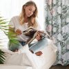 Zasłona gotowa welwet różowa 140x250 cm – wprowadza przytulność