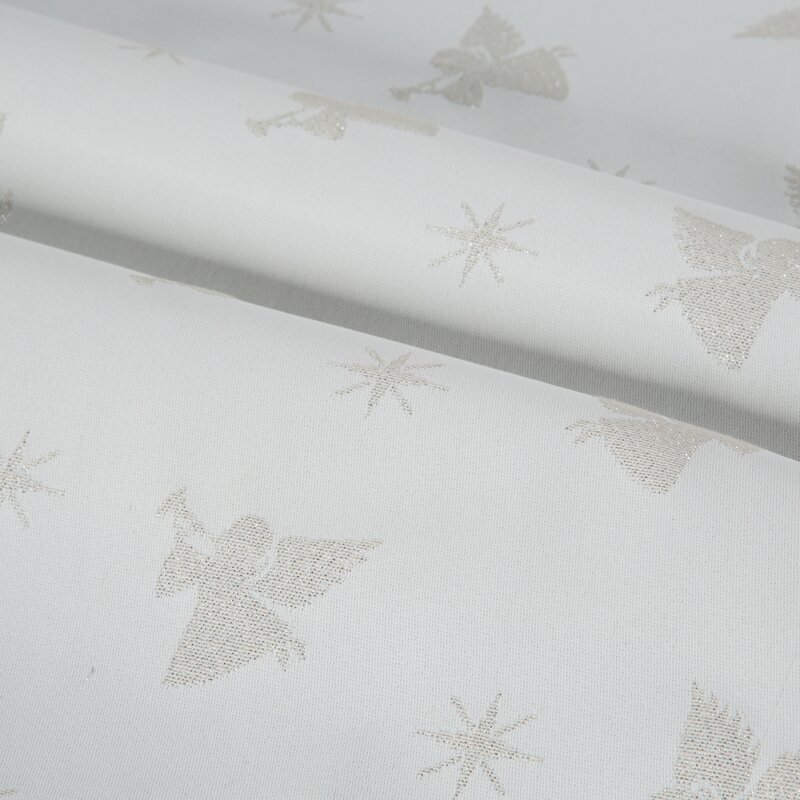 OBRUS FLASH 33 35 X 180 CM KREMOWY