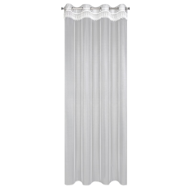 Firana gotowa SARI 1 biała 140 X 250 CM – wniesie lekkość i elegancję