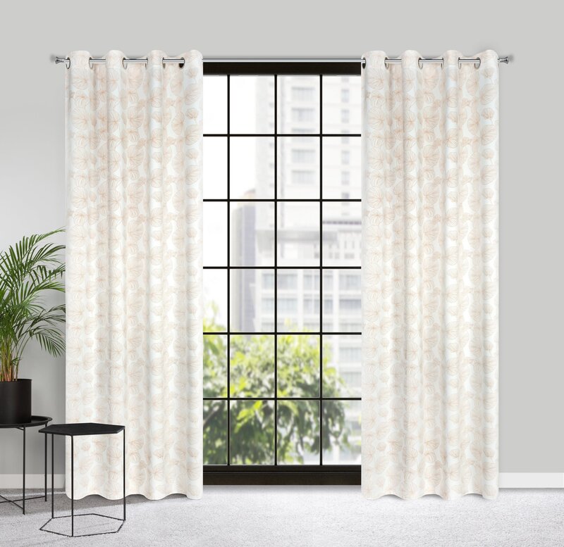 Zasłona gotowa Marigold biała 140 x 250 cm – subtelnie ogranicza światło