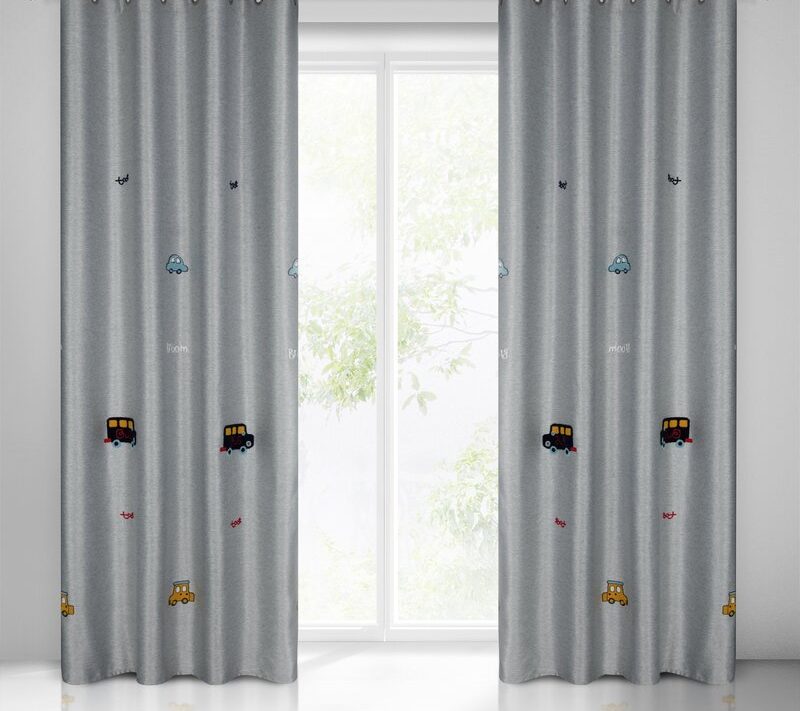 Zasłona gotowa Alvin srebrna 140 x 250 cm – wprowadza radość