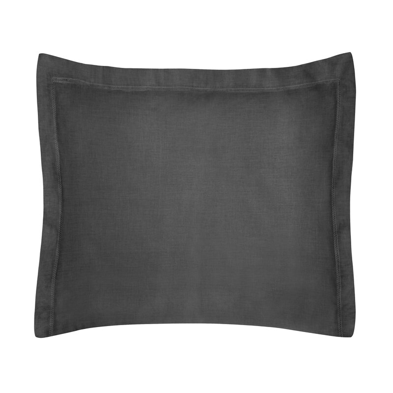 Poszewka satynowa czarna 50 x 70 cm – otula miękkością