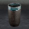 Wazon ceramiczny Hani zielony fi 12 x 20 cm – na suszone kwiaty
