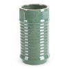 Wazon ceramiczny HANI zielony fi 13 x 25 cm – na susze i kwiaty