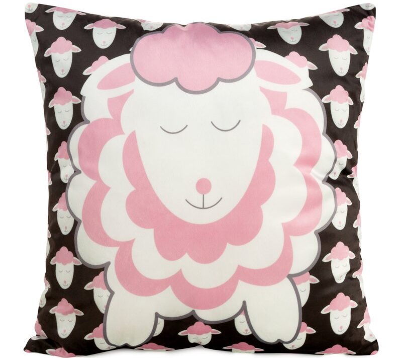 Poszewka Design91 czarna 45 x 45 cm – wprowadza radość