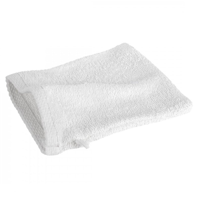 Ręcznik gładki biały 16 x 21 cm – miękki i chłonny