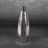Wazon ceramiczny Erna srebrny fi 14 x 39 cm – idealny na kwiaty