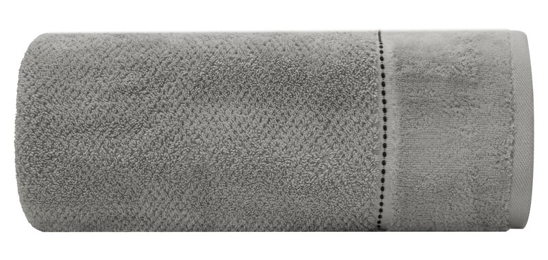 Ręcznik welurowy Salado szary 70 x 140 cm – miękki i chłonny