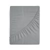Prześcieradło jersey stalowe 220 x 200 x 30 cm – miękkie i trwałe