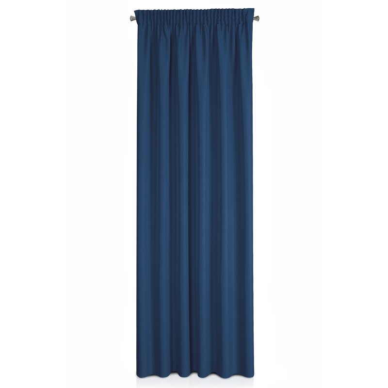 Zasłona gotowa Rita ciemnoniebieska 140 X 270 cm – zapewnia prywatność
