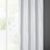 Zasłona gotowa Aggie jasnosrebrna 140 x 250 cm – miękkie fale
