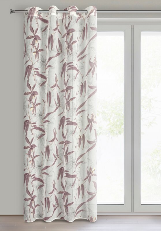 Zasłona gotowa Pati naturalna 140 x 250 cm – rozprasza światło