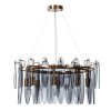 Lampa wisząca Salma biała O 60 x 55 cm – rozświetli wnętrze