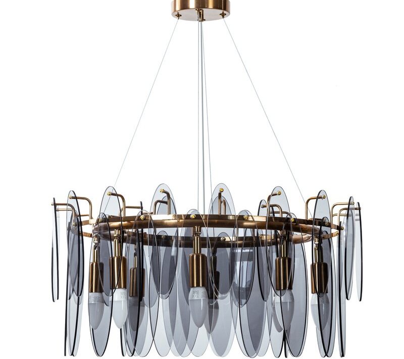 Lampa sufitowa Marla (01) transparentna O 60 x 150 cm – rozświetli wnętrze