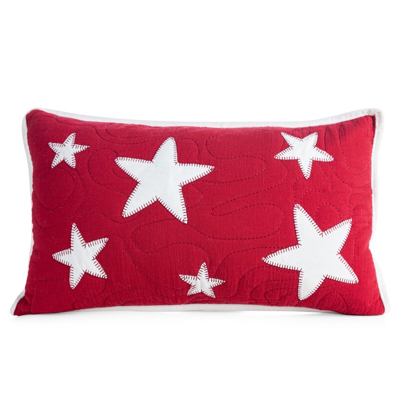 Poszewka świąteczna czerwona 30 x 50 cm – 100% bawełna