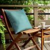 Poszewka dekoracyjna Garden turkusowa 45 x 45 cm – odświeża wystrój