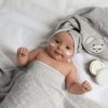 Ręcznik dla dziecka Baby71 srebrny 15 x 21 cm – delikatny dla skóry