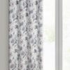 Zasłona gotowa Frida naturalna 140 x 260 cm – subtelny kwiatowy wzór
