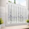 Zazdrostka gotowa Ella biała 150 X 60 cm – z motywem lawendy