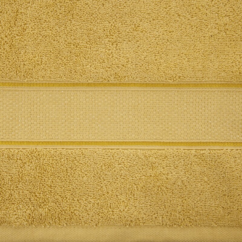 Ręcznik Liana musztardowy 70 x 140 cm – miękki i chłonny